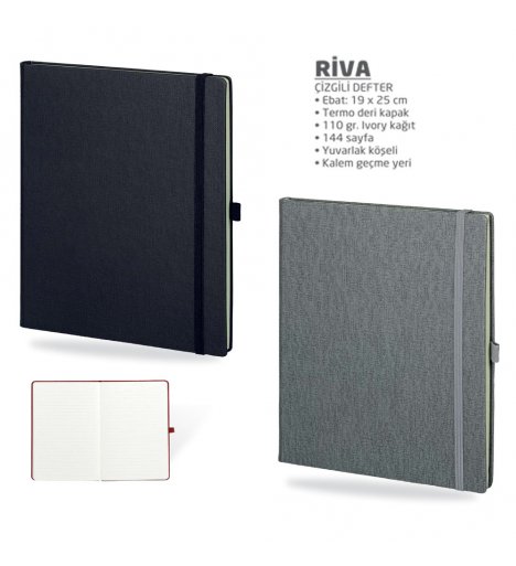Striped Notebook (Riva )