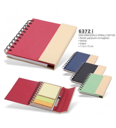 Recycled Spiral Notebook (6372 i)
