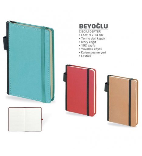 Striped Notebook (Beyoğlu)