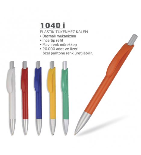 Plastik Tükenmez Kalem (1040 i)